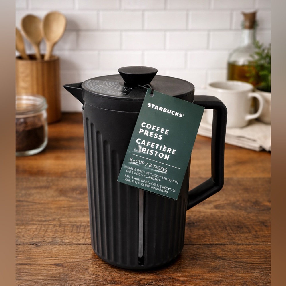 Starbucks At Hone French Coffee Press - Picture 1 of 7